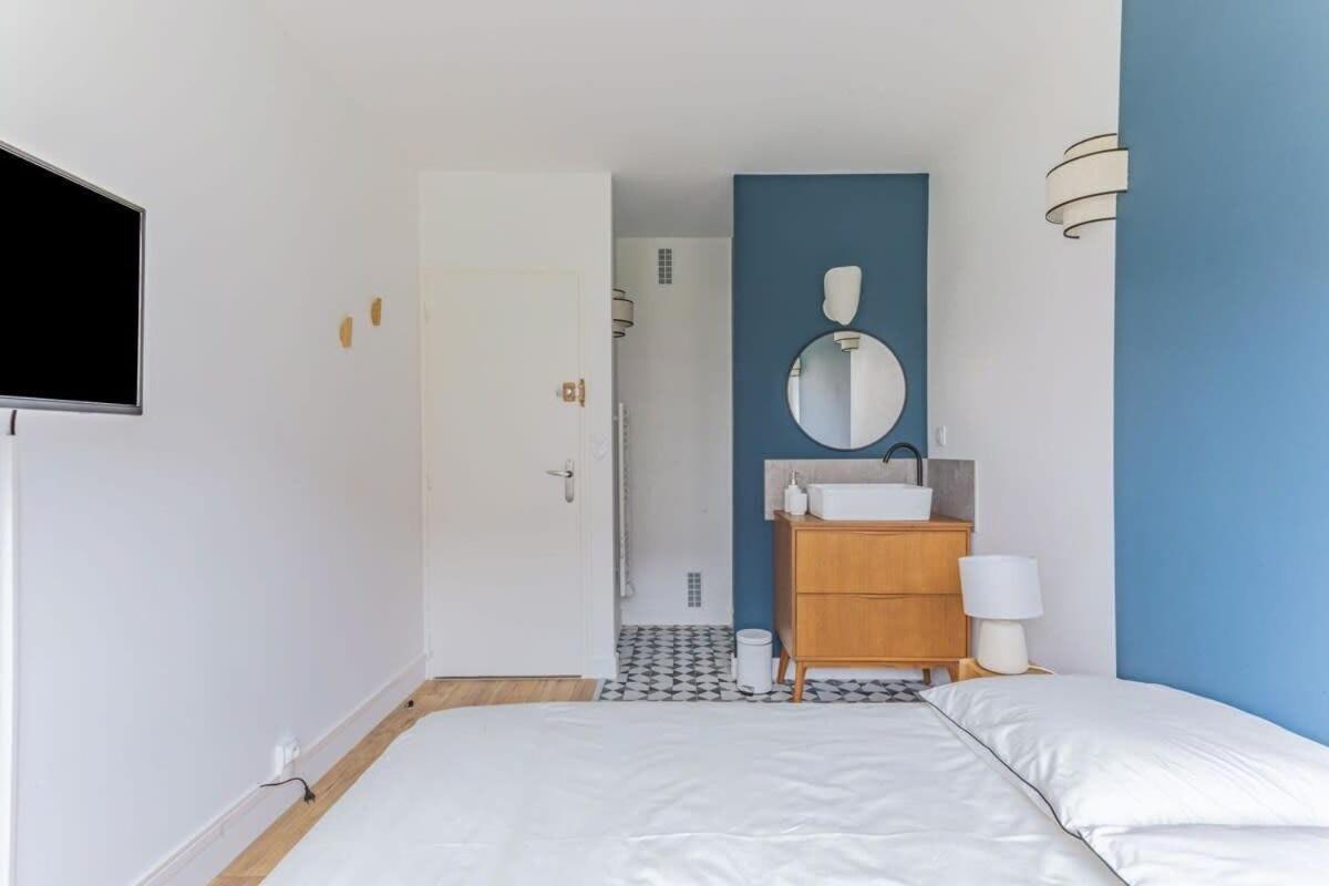 Luminous Vue Seine- Paris 15min Apartment Juvisy-sur-Orge
